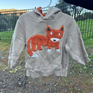 Gymboree Fox Hoodie Jacket 2T-3T